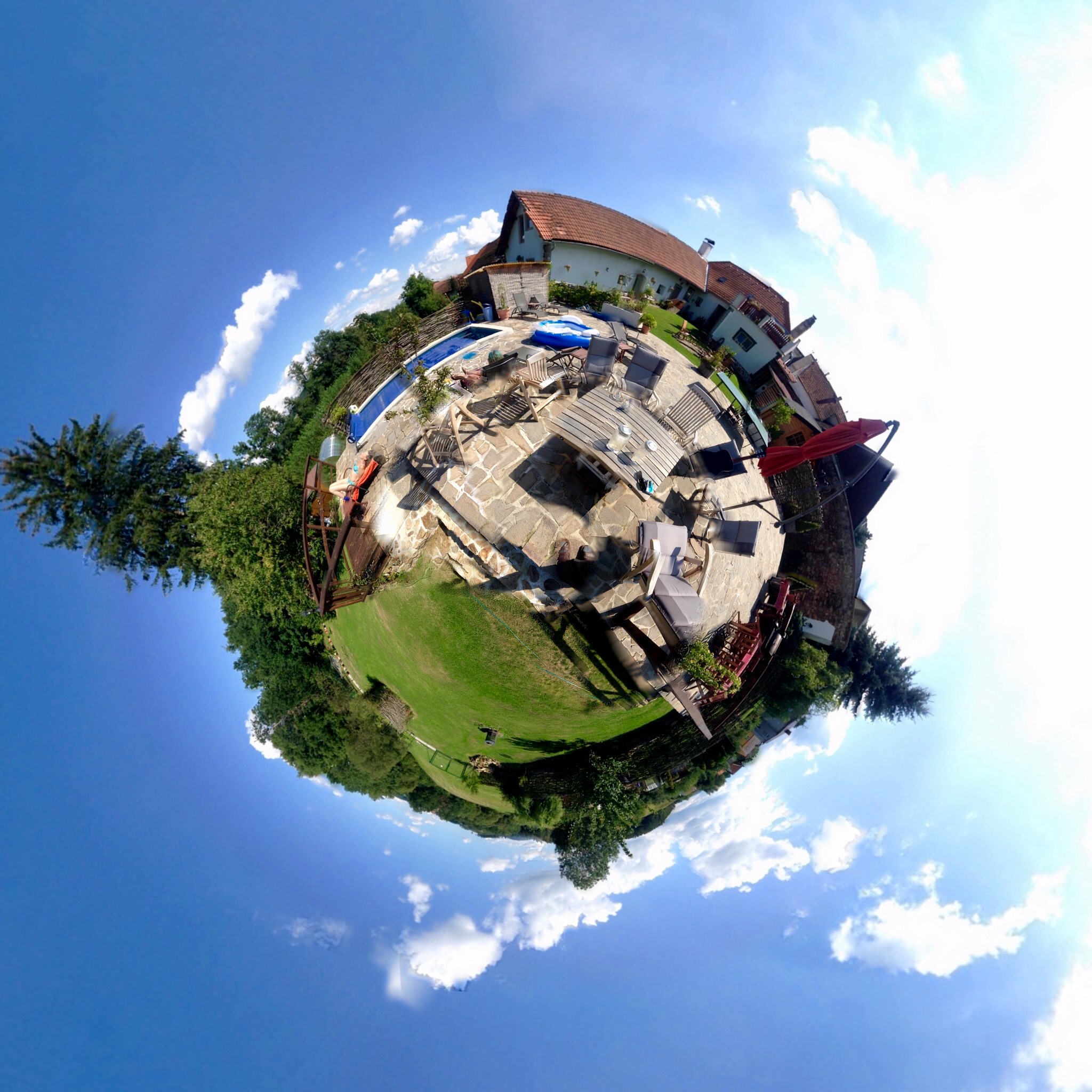 Stereoscopisch panorama uit Horizons Unframed